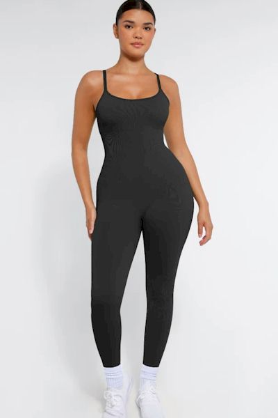 Load image into Gallery viewer, All-Day Comfort Tummy Control Sling Jumpsuit
