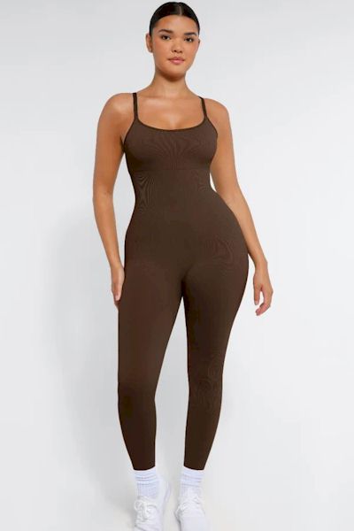 All-Day Comfort Tummy Control Sling Jumpsuit