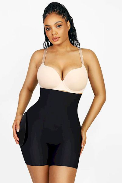 Load image into Gallery viewer, Breathable Latex Tummy Control Firm Compression Shapewear with Butt Lifting Magic
