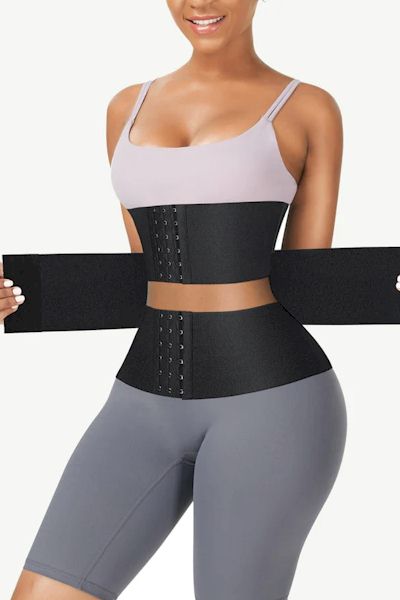 Calorie- Burning Comfort: Waist-Wrapped Latex Tummy Wrap for FUPA