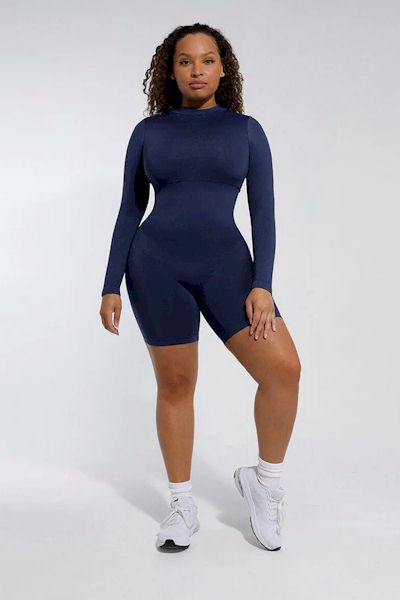 Load image into Gallery viewer, ContourFit High-Neck Shaping Jumpsuit
