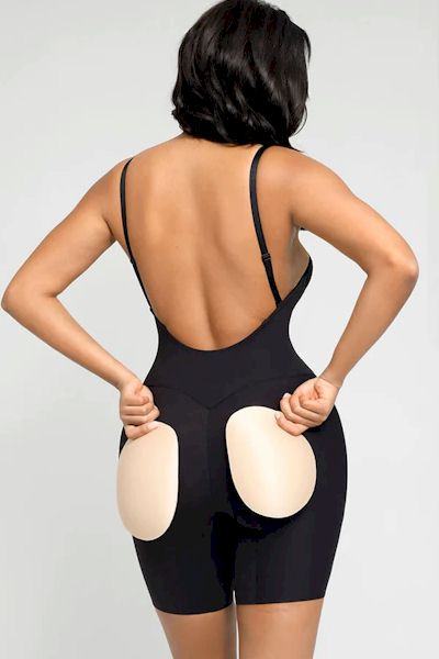 Tailored Support, Timeless Beauty: Customizable Fit Body Shaper with Steel Ring Design