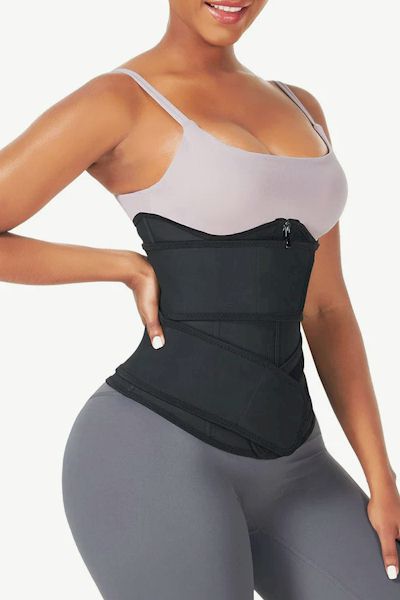 Load image into Gallery viewer, Double Compression Glamour: Double Waist Straps for Tummy and Waist Shaping
