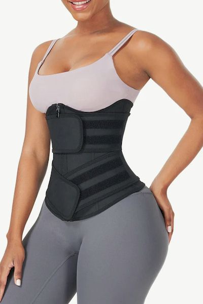 Load image into Gallery viewer, Double Compression Glamour: Double Waist Straps for Tummy and Waist Shaping
