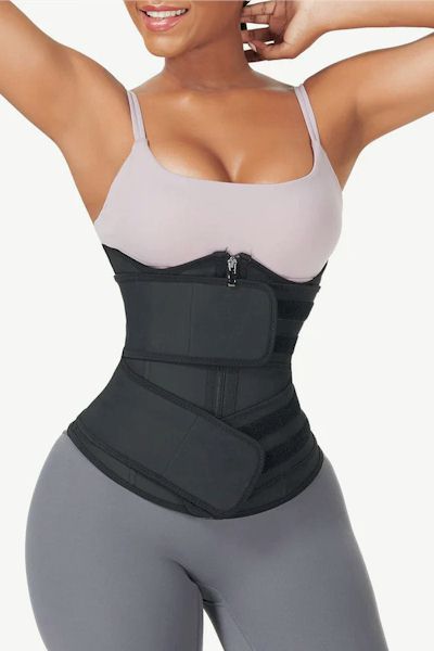 Load image into Gallery viewer, Double Compression Glamour: Double Waist Straps for Tummy and Waist Shaping
