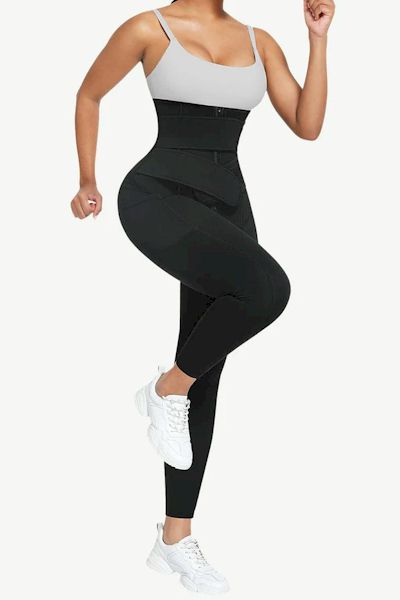 Hourglass Harmony: Double Waistbands for Sculpted Waist and Tummy Control