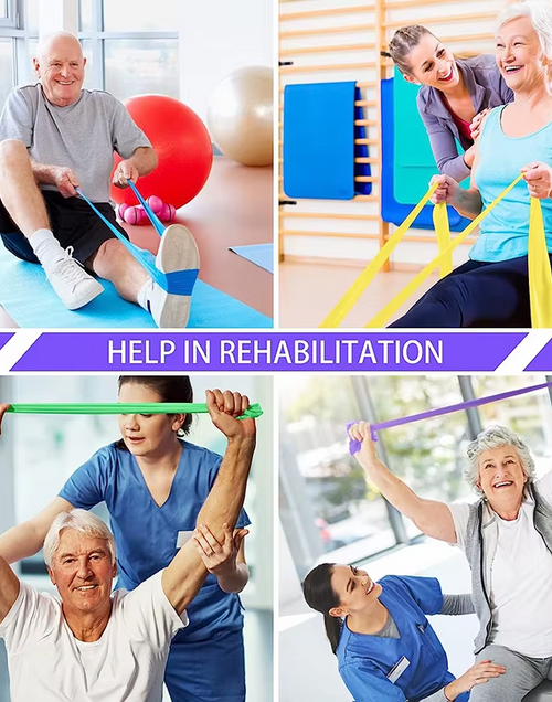 Load image into Gallery viewer, Ageless Motion Resistance Bands – Strength &amp; Mobility Training for Seniors
