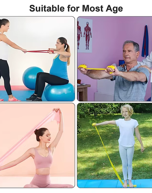 Load image into Gallery viewer, Ageless Motion Resistance Bands – Strength &amp; Mobility Training for Seniors
