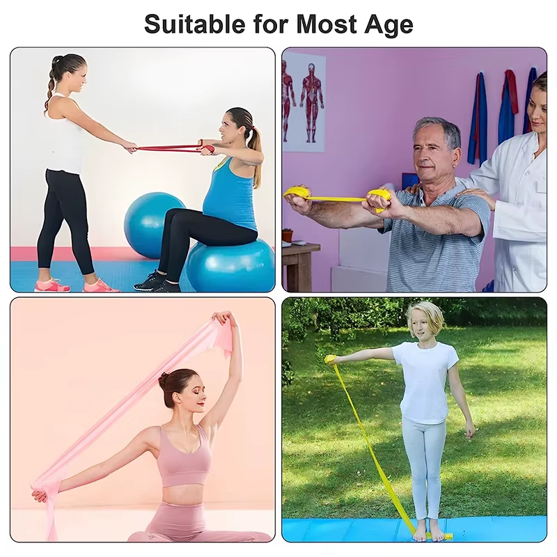 Ageless Motion Resistance Bands – Strength & Mobility Training for Seniors