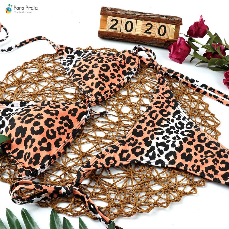 Wild and Sexy All Day: Turn Heads with our Smokin' Hot Leopard Print Bikini!