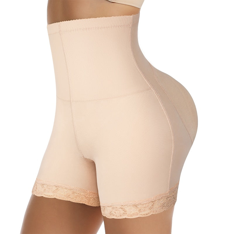 High Waist Cinchers Push Up Seamless Pads Fake Hip Lifting Shapewear