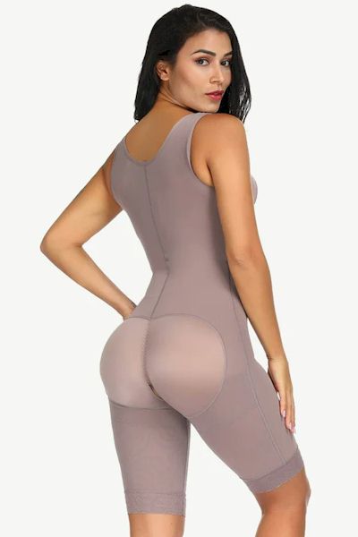 Curves & Comfort: Ultimate Stretch Hooks Crotchless Bodysuit