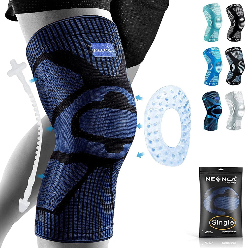 Knee Sleeve Pain Relief Brace for Active Seniors – Comfort & Stability on the Move