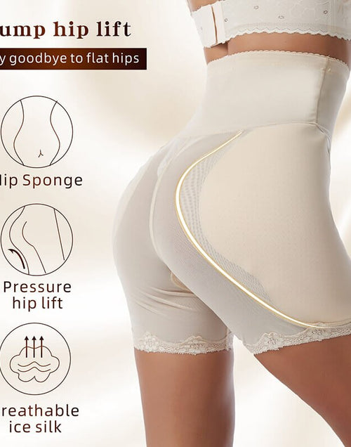 Load image into Gallery viewer, Tummy Control Hip Enhancer Padded Panty Shapewear
