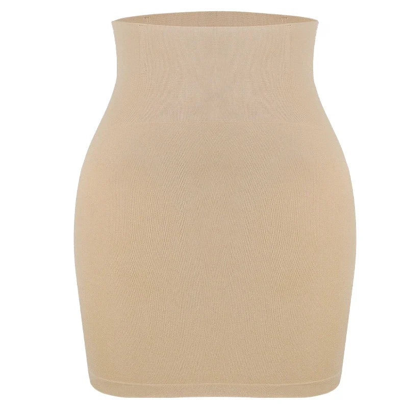 High-Waist Tummy Control Lace Slip