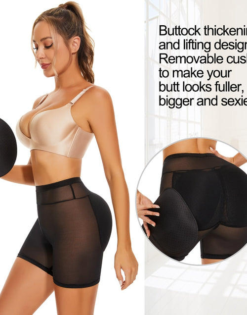 Load image into Gallery viewer, Padded Body Shaper Butt Lifter Push Up Panty Shapewear
