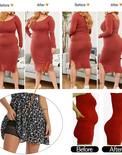 Load image into Gallery viewer, High Waist Cinchers Push Up Seamless Pads Fake Hip Lifting Shapewear
