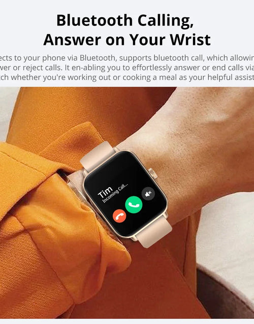 Load image into Gallery viewer, Voice Calling Smartwatch – Prioritize Your Health, Stay Connected
