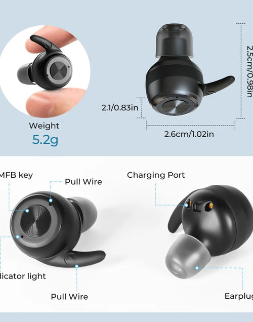 Load image into Gallery viewer, Bluetooth Hearing Device for Seniors — Rechargeable Comfort with Digital Noise Control
