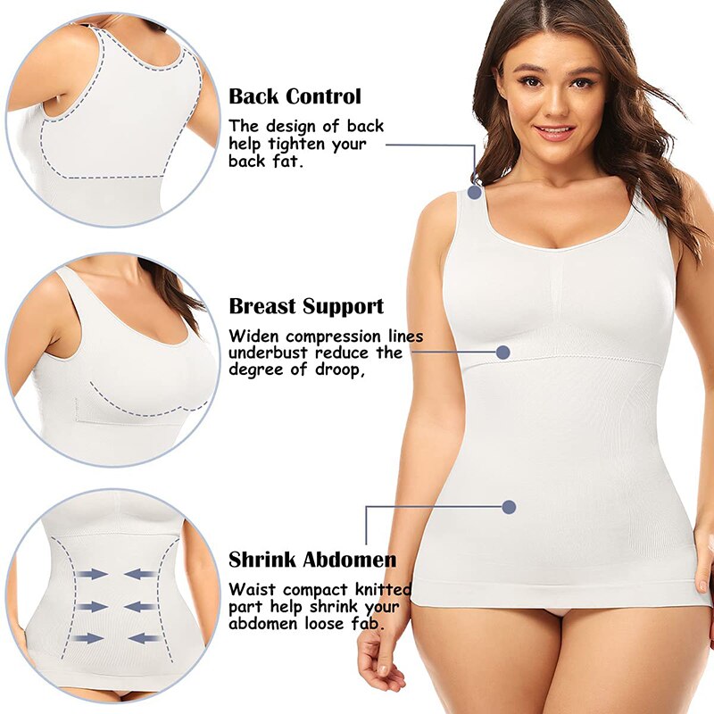 Seamless Shapewear Bodysuit for Women Tummy Control Butt Lifting Body Shaper Smooth Invisible Slimming Underwear with Pads