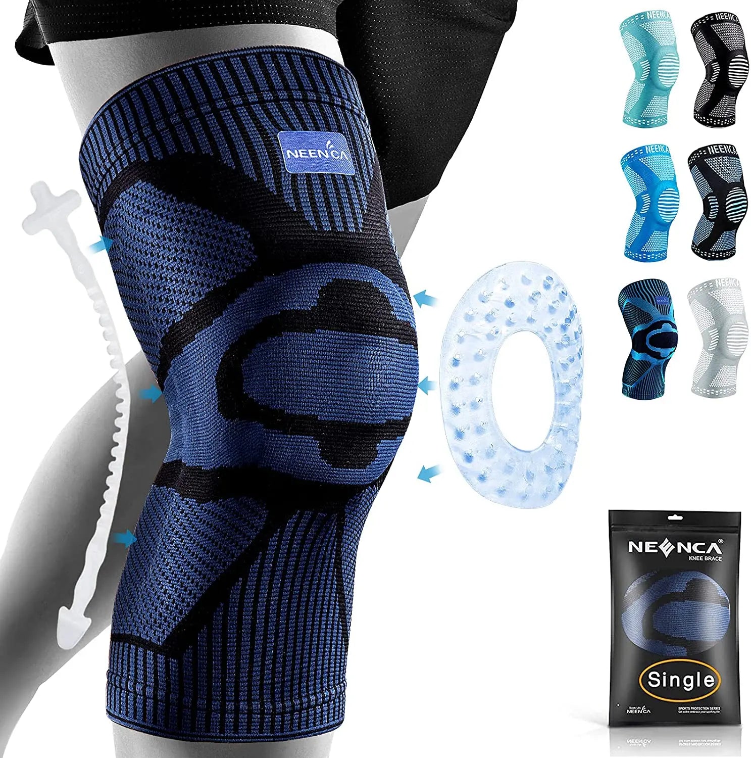 Knee Sleeve Pain Relief Brace for Active Seniors – Comfort & Stability on the Move