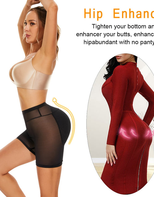 Load image into Gallery viewer, Padded Body Shaper Butt Lifter Push Up Panty Shapewear
