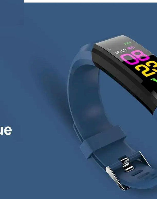 Load image into Gallery viewer, Smart Fitness Tracker Watch with Heart Rate &amp; Blood Pressure Monitor
