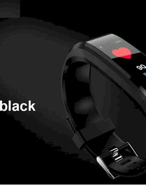 Load image into Gallery viewer, Smart Fitness Tracker Watch with Heart Rate &amp; Blood Pressure Monitor
