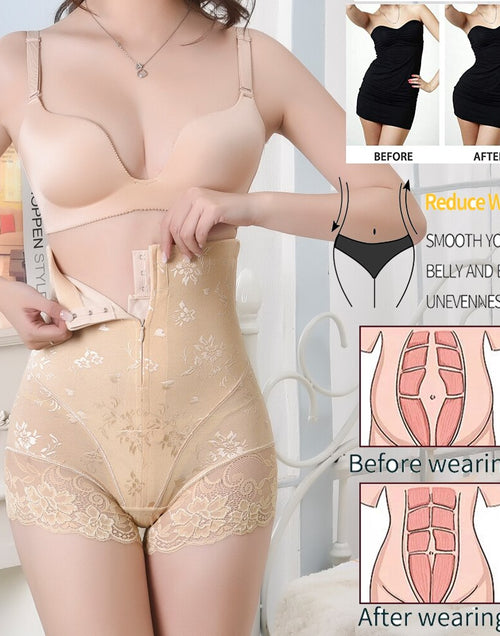 Load image into Gallery viewer, Sexy Lingerie Body Shaper Tummy Control High Waist Shapewear Panties
