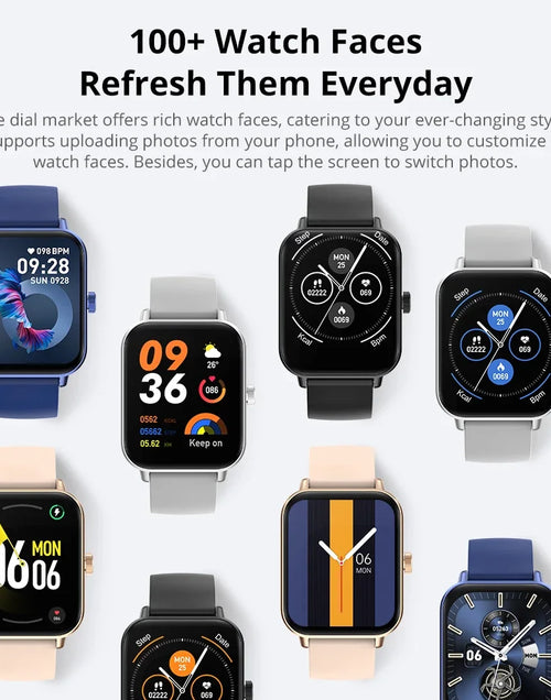 Load image into Gallery viewer, Voice Calling Smartwatch – Prioritize Your Health, Stay Connected
