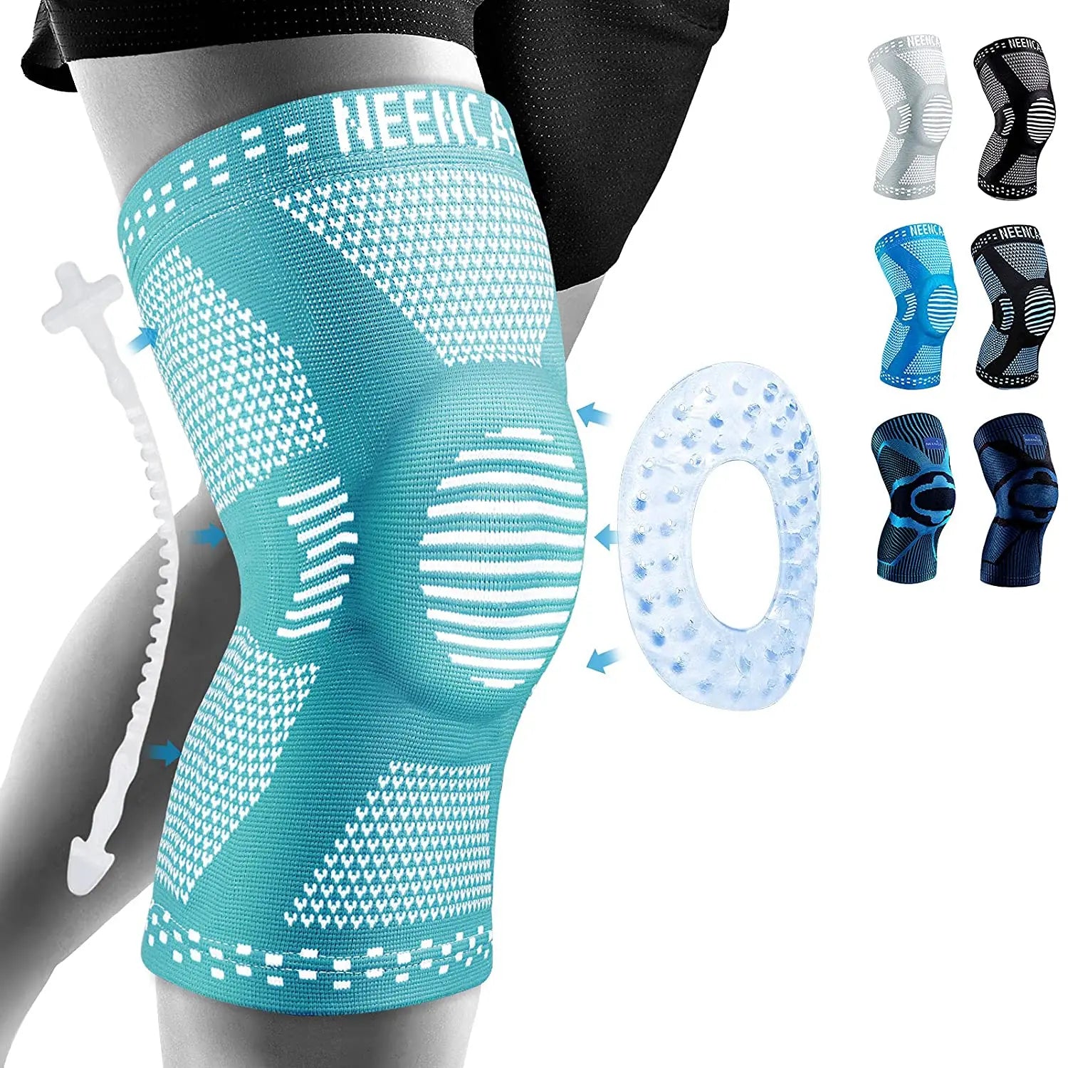 Knee Sleeve Pain Relief Brace for Active Seniors – Comfort & Stability on the Move