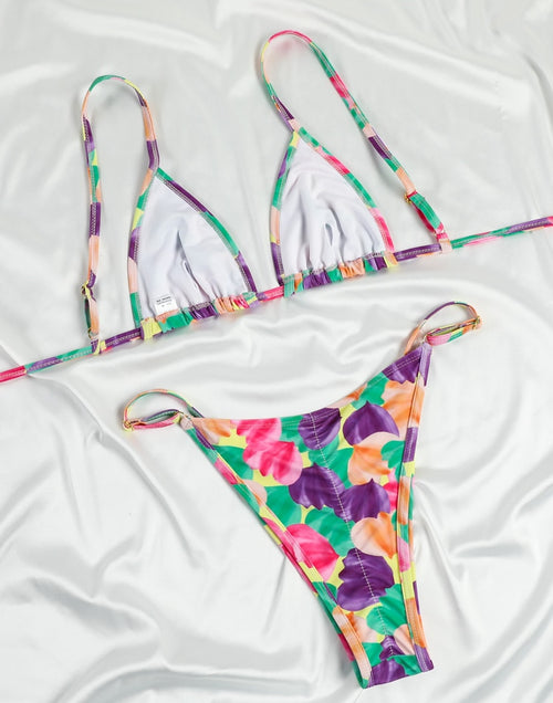 Load image into Gallery viewer, Flirty Splash: Sexy Swimwear Delight
