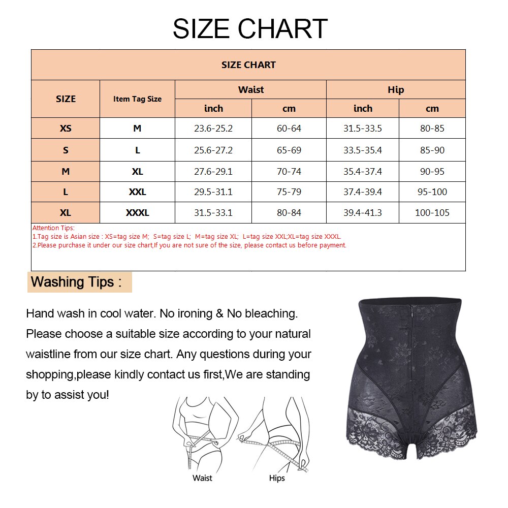 Sexy Lingerie Body Shaper Tummy Control High Waist Shapewear Panties