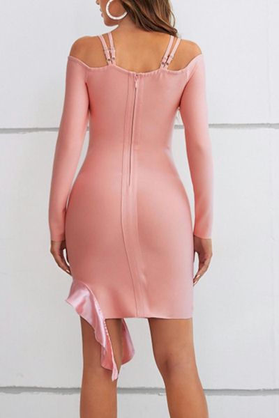 Load image into Gallery viewer, Fashionista Fabulous: Embrace Luxury with our Zip-Up Barbie Pink Midi
