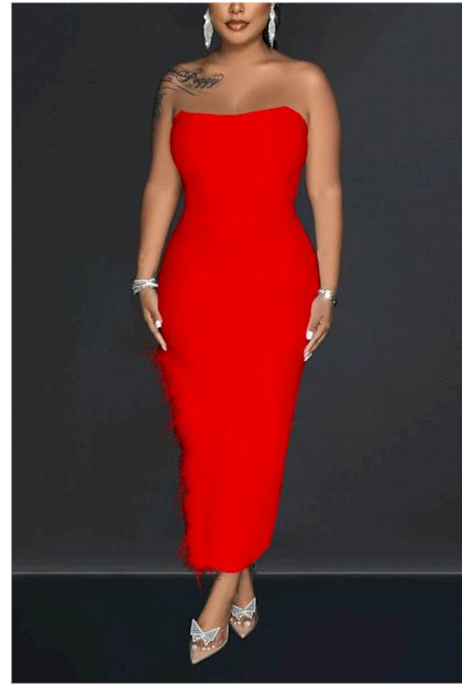 Load image into Gallery viewer, Sultry and Stylish: Turn Heads in our Sexy Side High Slit Maxi Dress
