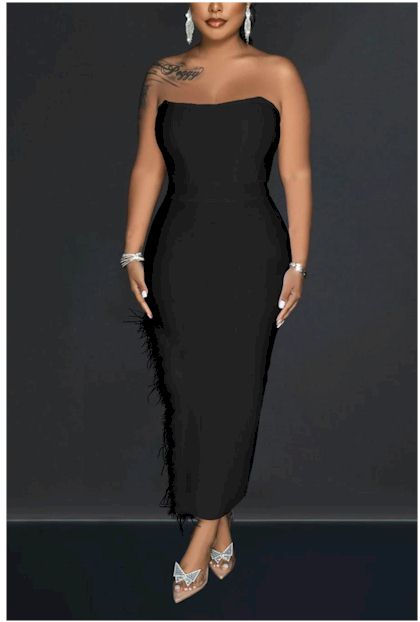 Load image into Gallery viewer, Elevate Your Evening Look: Flaunt Your Style in our Sexy Side Slit Maxi Dress
