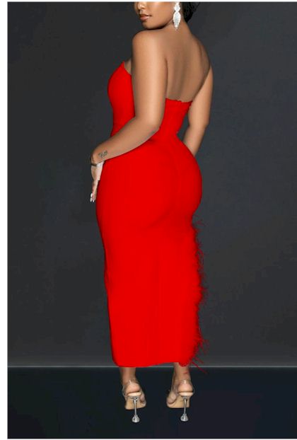 Load image into Gallery viewer, Elevate Your Evening Look: Flaunt Your Style in our Sexy Side Slit Maxi Dress
