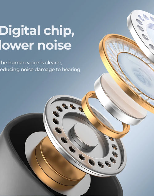 Load image into Gallery viewer, Bluetooth Hearing Device for Seniors — Rechargeable Comfort with Digital Noise Control
