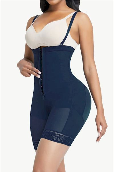 Post-Surgery Faja with Detachable Straps and Zipper Closure for Maximum Support and Comfort