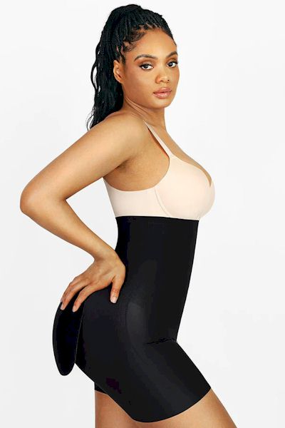 Load image into Gallery viewer, Sculpt &amp; Lift: High Waist Butt Lifter with Removable Buttock Pads
