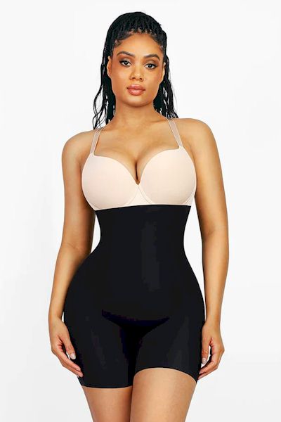 Load image into Gallery viewer, Sculpt &amp; Lift: High Waist Butt Lifter with Removable Buttock Pads
