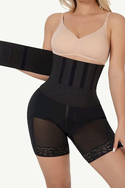 Load image into Gallery viewer, Sculpt &amp; Shape Mastery: Shapewear Pants with Waist Trainer for Head-Turning Curves
