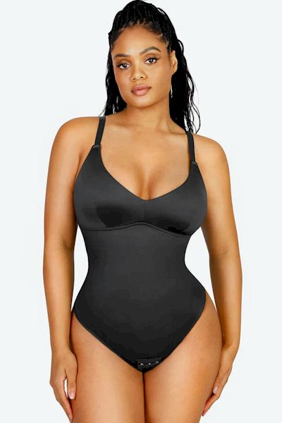 Comfort & Style Shaping Thong Bodysuit: Flaunt Your Best Curves