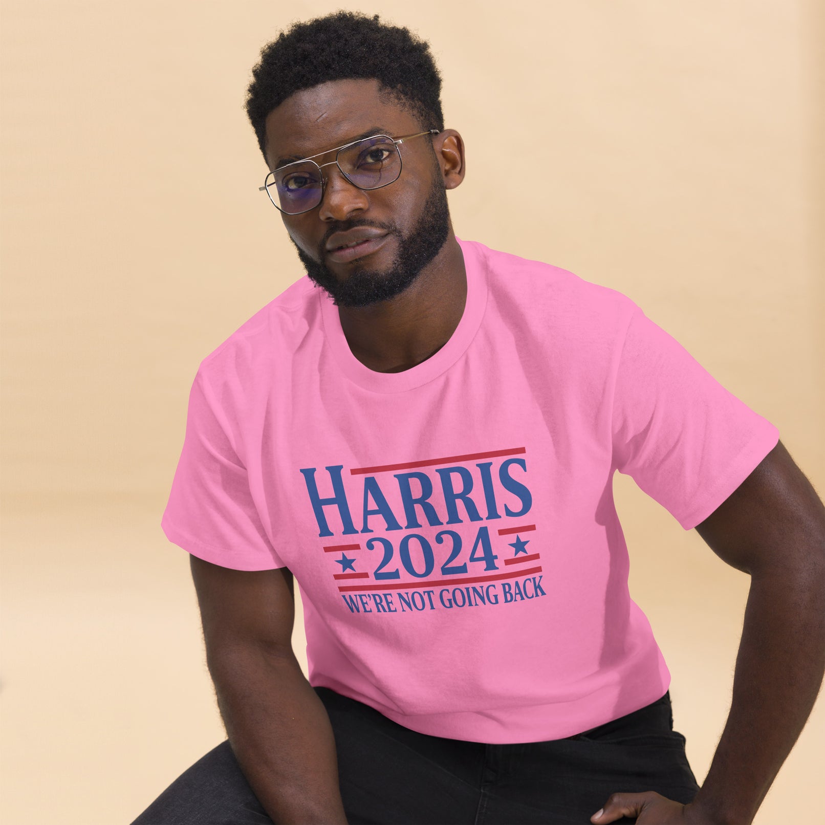 Harris 2024 We're Not Going Back Unisex classic tee