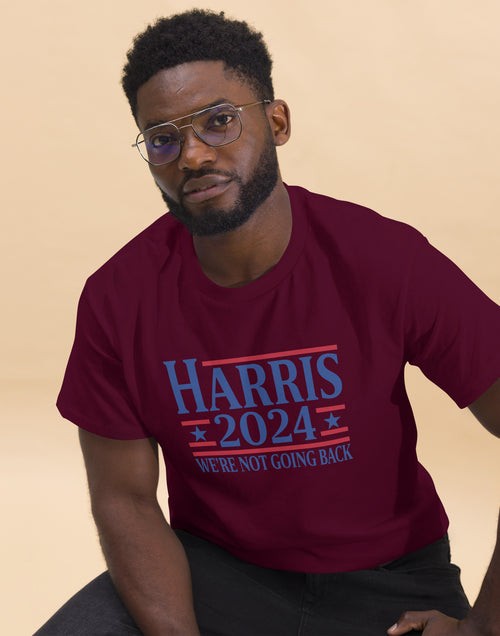 Load image into Gallery viewer, Harris 2024 We&#39;re Not Going Back Unisex classic tee
