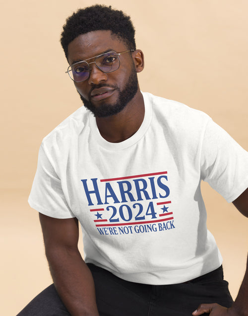 Load image into Gallery viewer, Harris 2024 We&#39;re Not Going Back Unisex classic tee
