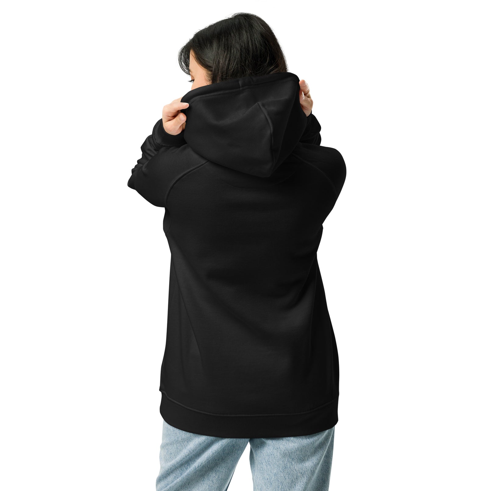 Kamala Blocks Unisex eco raglan hoodie