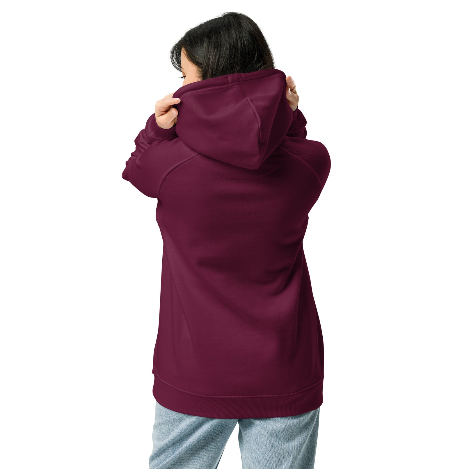 Kamala Blocks Unisex eco raglan hoodie