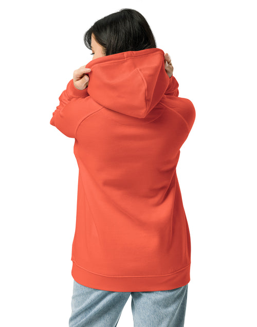 Load image into Gallery viewer, Kamala Blocks Unisex eco raglan hoodie
