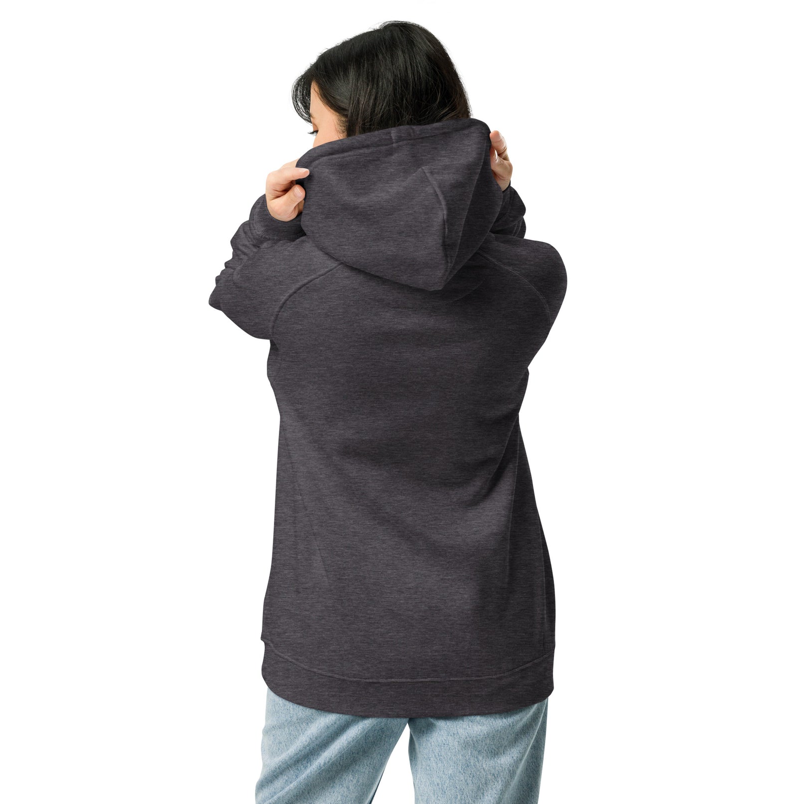 Kamala Blocks Unisex eco raglan hoodie